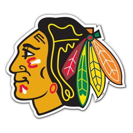 Fremont Die Consumer Products Inc Chicago Blackhawks 12" Car Magnet 2324588714